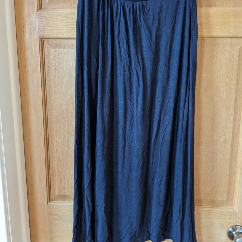 Boden Navy Blue Maxi Skirt